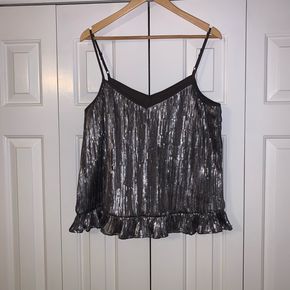Brand New Anthropologie Sequined Camisole - Picture 2 of 5